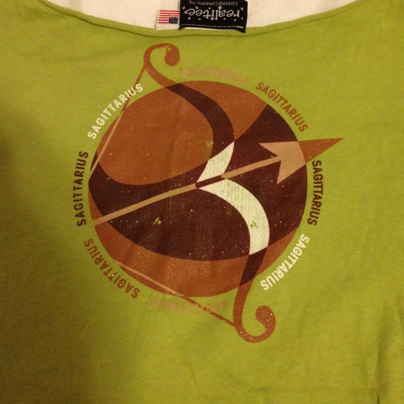 Y2k graphic Horoscope sign tee- Sagittarius - Picture 3 of 3
